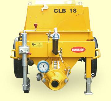Pompe à chape liquide Bunker CLB18